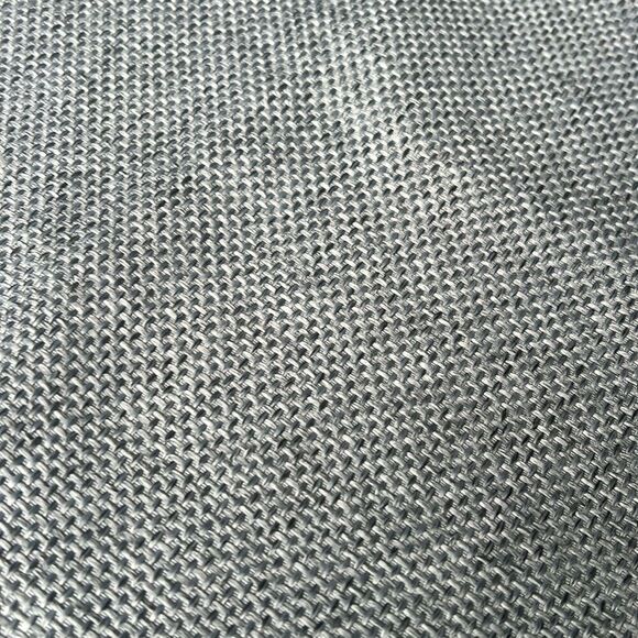 Set of (2) Blackout Curtains Blue/Gray Color - Textured Panel 8 Metal Grommets - Picture 2 of 3